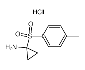 1-(Toluol-4-sulfonyl)-cyclopropylamin-hydrochlorid结构式