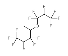 1,1,1,2,3,3-hexafluoro-4-(1,1,2,3,3,3-hexafluoropropoxy)pentane结构式