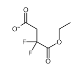 4-ethoxy-3,3-difluoro-4-oxobutanoate Structure