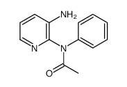 N-(3-aminopyridin-2-yl)-N-phenylacetamide结构式