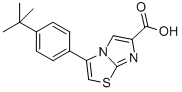 3-[4-(1,1-dimethylethyl)phenyl]imidazo[2,1-b]thiazole-6-carboxylic acid picture
