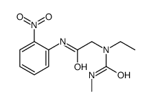 2-[ethyl(methylcarbamoyl)amino]-N-(2-nitrophenyl)acetamide Structure