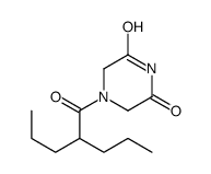4-(2-propylpentanoyl)piperazine-2,6-dione结构式
