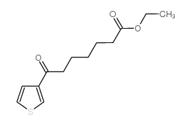 ETHYL 7-OXO-7-(3-THIENYL)HEPTANOATE Structure