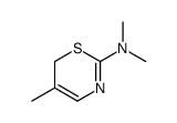 N,N,5-trimethyl-6H-1,3-thiazin-2-amine Structure
