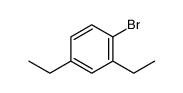1-bromo-2,4-diethylbenzene Structure