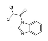 Benzimidazole, 1-(dichloroacetyl)-2-methyl- (7CI)结构式