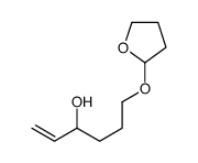 6-(oxolan-2-yloxy)hex-1-en-3-ol结构式