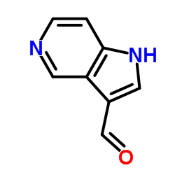 5-氮杂吲哚-3-甲醛结构式