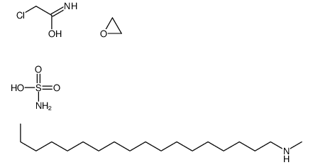 2-chloroacetamide,N-methyloctadecan-1-amine,oxirane,sulfamic acid结构式