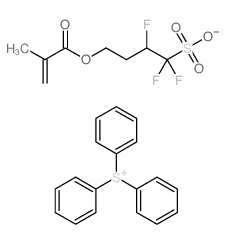 TRIPHENYLSULFONIUM 1,1,2-TRIFLUORO-4-(METHACRYLOYLOXY)BUTANE-1-SULFONATE picture