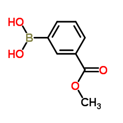 3-Methoxycarbonylphenylboronic acid structure