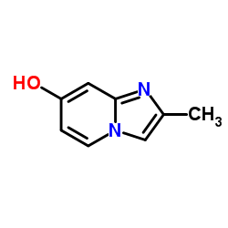 IMidazo[1,2-a]pyridin-7-ol, 2-Methyl-结构式