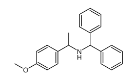 Benzhydryl-[1-(4-methoxy-phenyl)-ethyl]-amine结构式