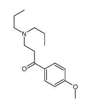 3-(DIPROPYLAMINO)-1-(4-METHOXYPHENYL)PROPAN-1-ONE HYDROCHLORIDE picture