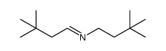 N-(3,3-dimethylbutyl)-3,3-dimethylbutan-1-imine结构式