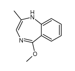 5-methoxy-2-methyl-1H-benzo[e][1,4]diazepine结构式