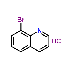 8-Bromoquinoline hydrochloride (1:1) structure