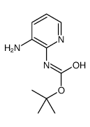 叔-丁基(3-氨基吡啶-2-基)氨基甲酯结构式