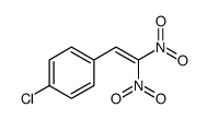 1-chloro-4-(2,2-dinitroethenyl)benzene Structure