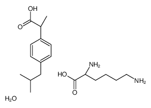 DEXIBUPROFEN LYSINE (INNM)结构式