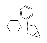 3-phenyl-3-(N-piperidinyl)bicyclo(3.1.0)hexane结构式