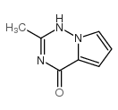 2-甲基吡咯并[2,1-f][1,2,4]噻嗪-4(3h)-酮结构式