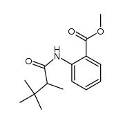 methyl N-(2,3,3-trimethylbutanoyl)anthranilate Structure