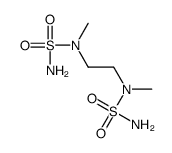 1,2-bis[methyl(sulfamoyl)amino]ethane Structure
