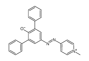 N-methyl-4-pyridone (3,5)-diphenyl-1,4-benzoquinone azine结构式
