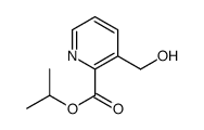 propan-2-yl 3-(hydroxymethyl)pyridine-2-carboxylate Structure