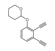 tetrahydro-2-(2,3-diethynylphenoxy)-2H-pyran结构式