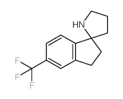 5-(TRIFLUOROMETHYL)-2,3-DIHYDROSPIRO[INDENE-1,2'-PYRROLIDINE] Structure
