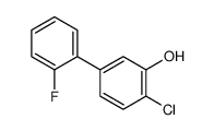 2-chloro-5-(2-fluorophenyl)phenol Structure