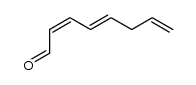 (2Z,4E,7)-octa-2,4,7-trienal结构式