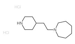 1-[2-(4-Piperidinyl)ethyl]azepane dihydrochloride Structure
