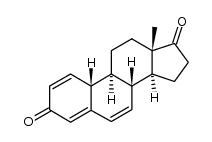 1,4,6-estratriene-3,17-dione Structure