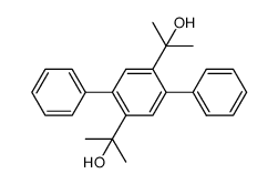 2,2'-([1,1':4',1''-terphenyl]-2',5'-diyl)bis(propan-2-ol) Structure