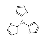 trithiophen-2-ylarsane Structure