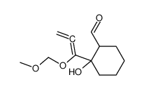 2-hydroxy-2-(1-(methoxymethoxy)propa-1,2-dien-1-yl)cyclohexane-1-carbaldehyde结构式