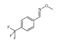 4-trifluoromethylbenzaldehyde O-methyloxime结构式