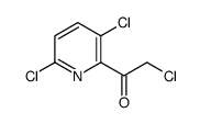 2-Chloro-1-(3,6-dichloro-2-pyridinyl)ethanone Structure