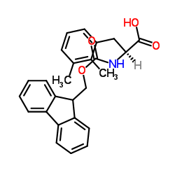 (S)-2-(((((9H-芴-9-基)甲氧基)羰基)氨基)-3-(2,3-二甲基苯基)丙酸结构式