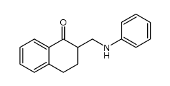 3,4-dihydro-2-(phenylaminomethyl)-1-naphthalenone Structure