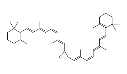 15,15'-epoxy-beta,beta-carotene structure