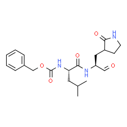 benzyl ((2S)-4-methyl-1-oxo-1-(((2S)-1-oxo-3-(2-oxo-1l2-pyrrolidin-3-yl)propan-2-yl)-l2-azanyl)pentan-2-yl)carbamate图片