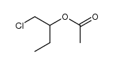 chloro-1 acetoxy-2 butane Structure