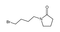 1-(4-bromobutyl)pyrrolidin-2-one Structure