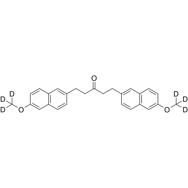 Nabumetone-d6 Dimer Impurity结构式