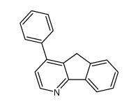 4-phenyl-5H-indeno[1,2-b]pyridine结构式